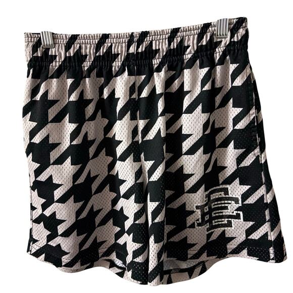 Eric Emanuel EE Basic Short Small Men’s Black/Bone Houndstooth - Picture 1 of 4